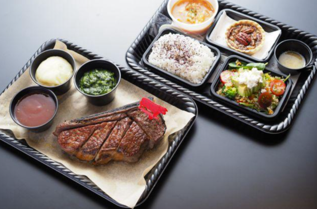 【ウルフギャング・ステーキハウス 丸ノ内店】サーロイン弁当